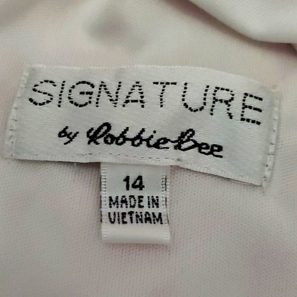 Signature Robbie Bee Off White Colorful Floral High Neck Shift Flowy Mini Dress - Picture 11 of 13